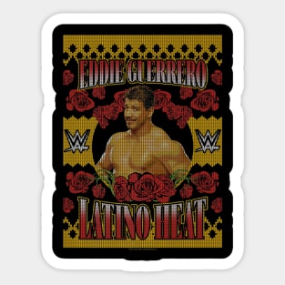 Eddie Guerrero Christmas Ugly Sticker